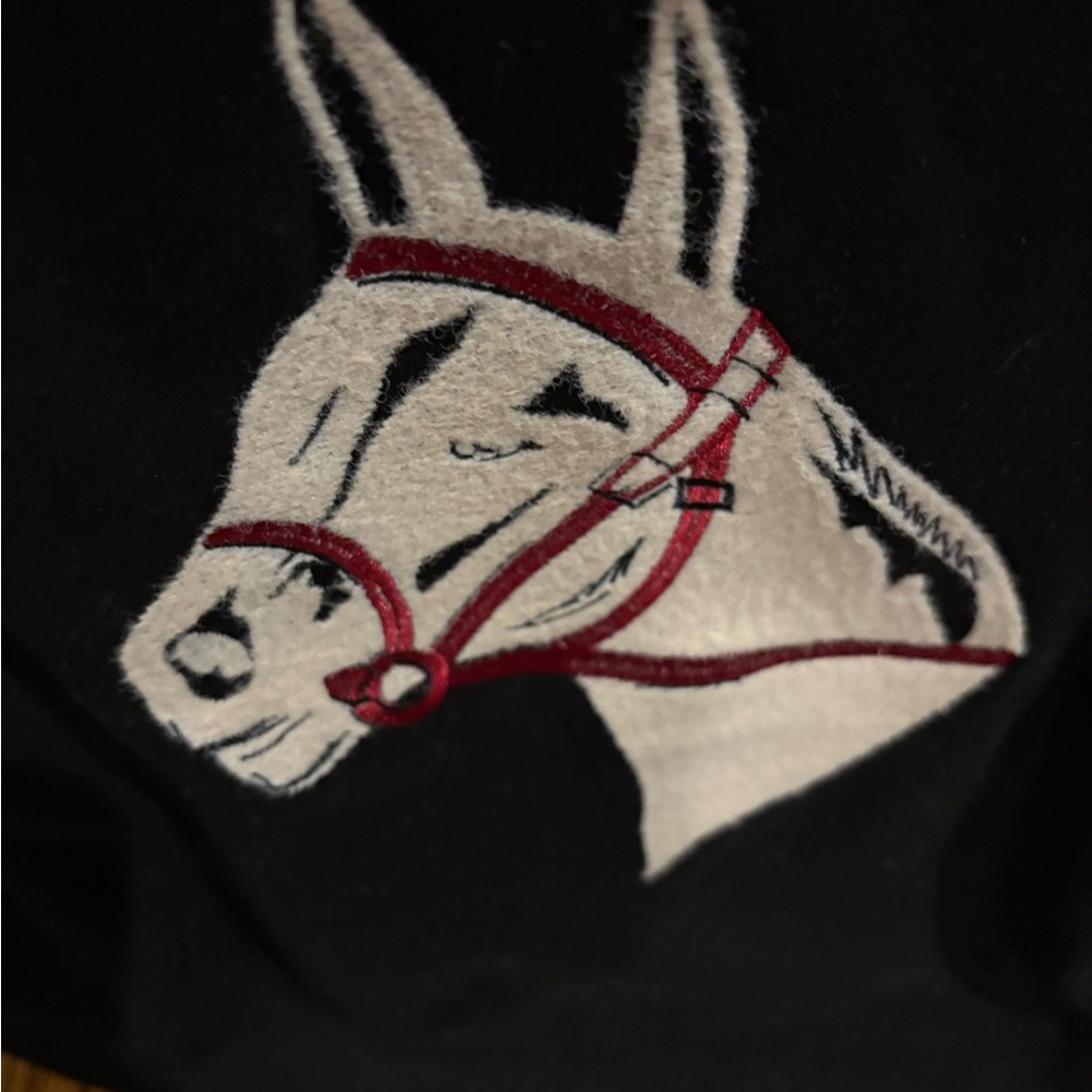 Black Horse Graphic Sweatshirt - Picture 2 of 4